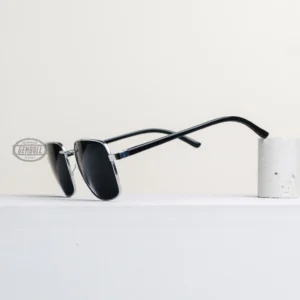 Kacamata Hitam Kotak WIDIPA 04 Unisex – Frame Metal - Image 3