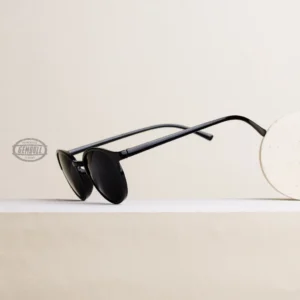 Kacamata Hitam Semi Bulat YANI 03 Unisex - Image 3