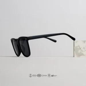 Alternative view of Kacamata Hitam Kotak Oversize NABAYA 05 Unisex