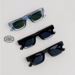 Kacamata Hitam Kotak Vintage ELIN 04 Unisex